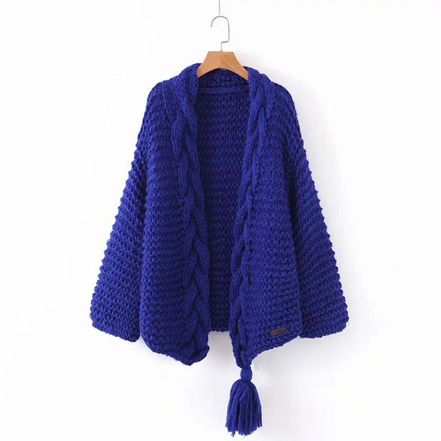 Knit Tassel Sweater