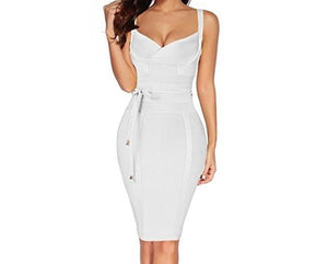 Tie Bandage Dress (comes in multiple colors)