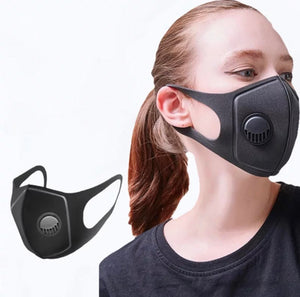 Unisex Adult Black Face Mask