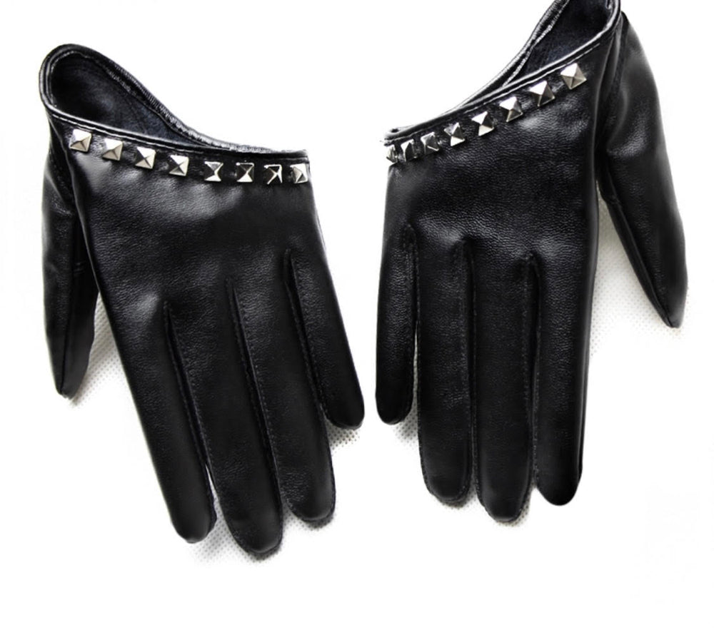 Stylish Studded Gloves